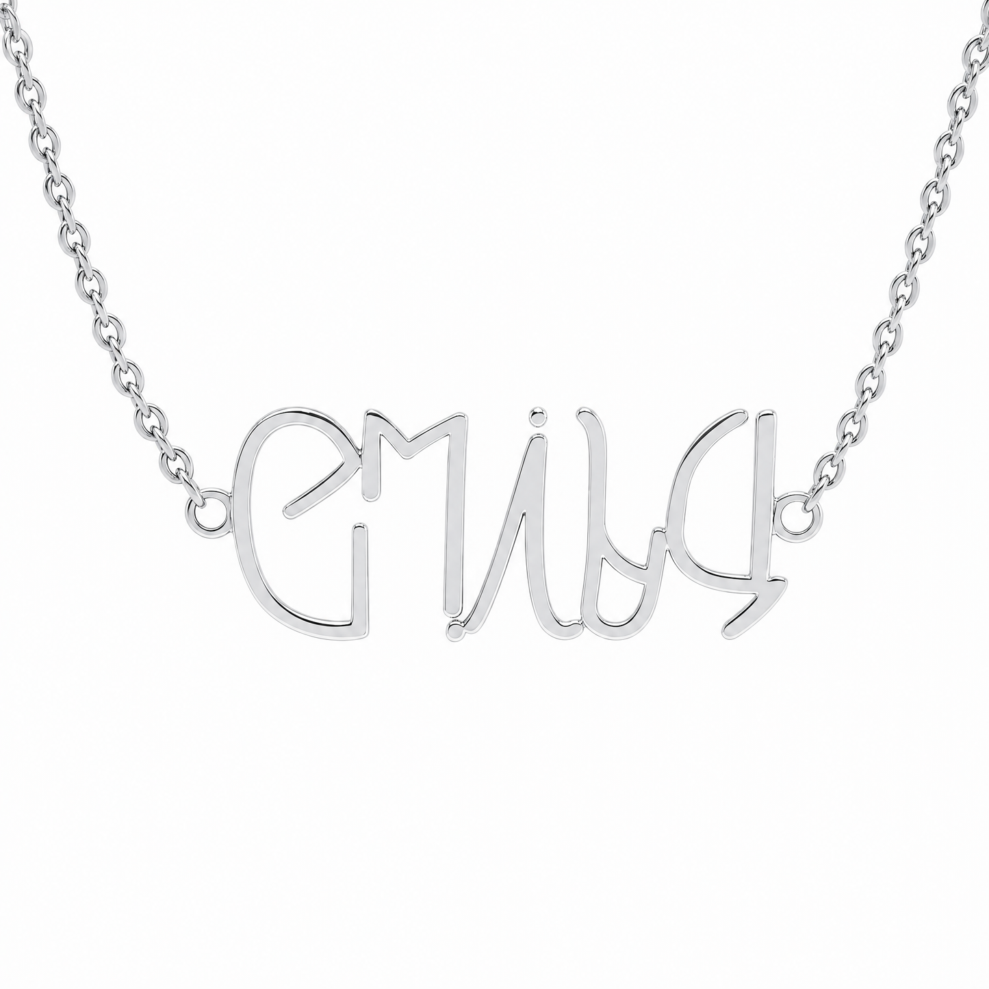 Two Names Combined - Custom Designed Necklace