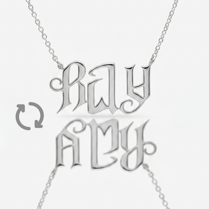 Two Names Combined - Custom Designed Necklace