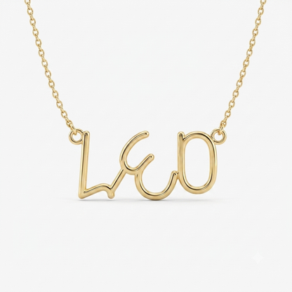 Two Names Combined - Custom Designed Necklace